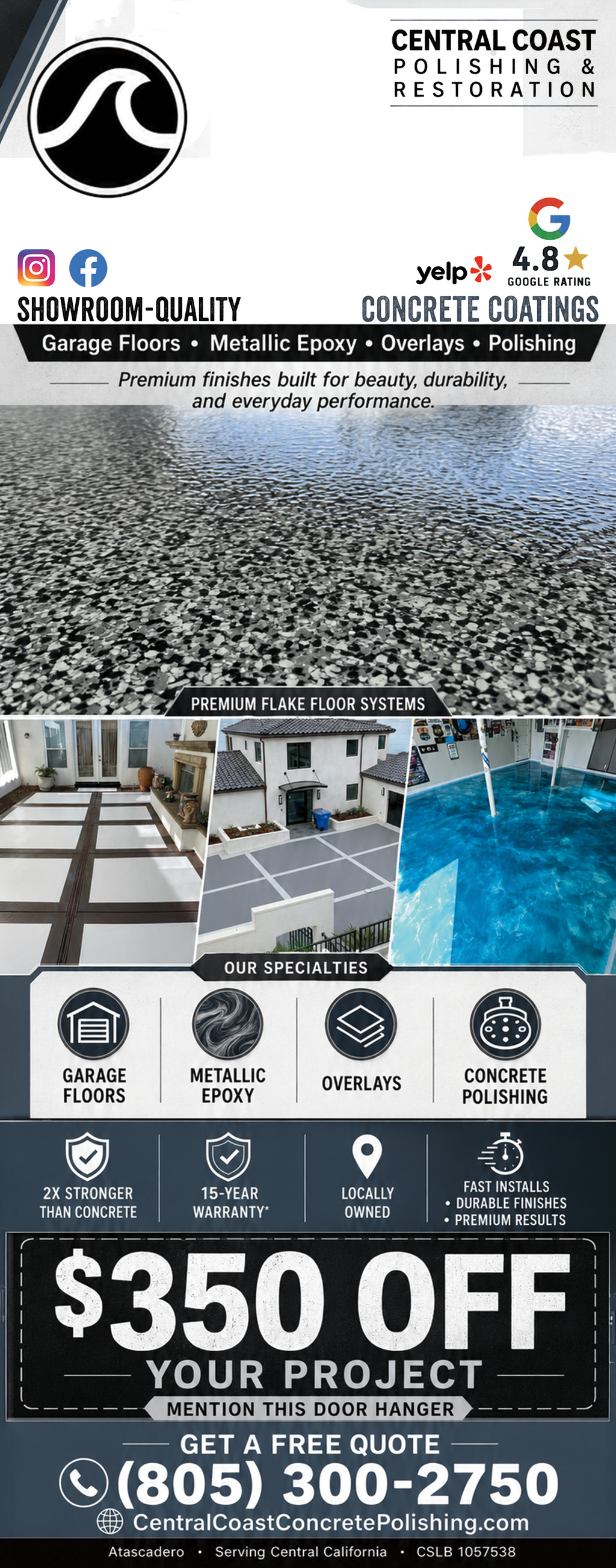 🧱 SOLO Package – $875 (+CC Fees 2.9%)